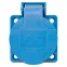 Розетка панельная 112 скрытая 2P+PЕ 16А 220В IP44 с защ. крышкой EKF ps-112-16-220
