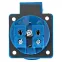 Розетка панельная 112 скрытая 2P+PЕ 16А 220В IP44 с защ. крышкой EKF ps-112-16-220