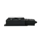 Колодка удлинителя 2-м MultiSet 16А 250В IP44 с заземл. каучук черн. SE MST4102BK