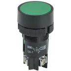 Кнопка SB-7 "Пуск" d22мм 1з+1р 0.6-10А 240В зел. IEK BBT40-SB7-K06