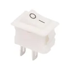 Выключатель клавишный 250В 3А (2с) ON-OFF бел. Micro (RWB-101) Rexant 36-2012