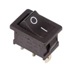 Выключатель клавишный 250В 6А (3с) ON-ON черн. Mini (RWB-202, SC-768) Rexant 36-2130