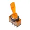 Тумблер 12В 20А (3с) ON-OFF 1п с желт. подсветкой (ASW-13D) Rexant 36-4372