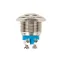 Кнопка антивандальная d16 Б/Фикс (2с винт) OFF-(ON) сфера (A16-A2) Rexant 36-3230