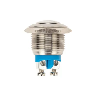 Кнопка антивандальная d16 Б/Фикс (2с винт) OFF-(ON) сфера (A16-A2) Rexant 36-3230