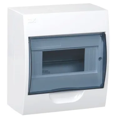 Корпус навесной ЩРН-П-8 Krepta 3 IP41 пластик. бел. IEK MKP12-N-08-40-20