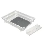 Основание слаботочного щита Nova монтаж. плата 2 габарит IP41 PROxima EKF nv-mbase-2