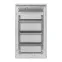 Основание силового щита Nova с DIN-рейками 36мод. IP41 PROxima EKF nv-pbase-36