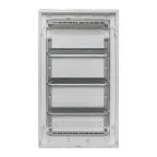 Основание силового щита Nova с DIN-рейками 36мод. IP41 PROxima EKF nv-pbase-36