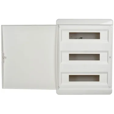 Корпус ЩРВ-П-54 TEKFOR IP41 бел. дверь пластик. IEK TF5-KP13-V-54-41-K01-K01