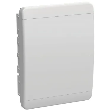 Корпус ЩРВ-П-24 TEKFOR IP41 бел. дверь пластик. IEK TF5-KP13-V-24-41-K01-K01