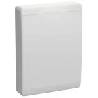 Корпус ЩРН-П-54 TEKFOR IP41 бел. дверь пластик. IEK TF5-KP13-N-54-41-K01-K01