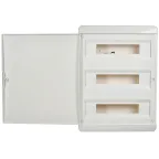 Корпус ЩРН-П-54 TEKFOR IP41 бел. дверь пластик. IEK TF5-KP13-N-54-41-K01-K01