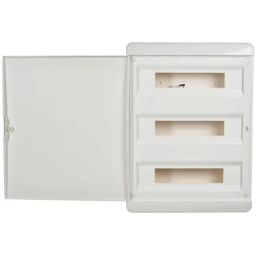 Корпус ЩРН-П-54 TEKFOR IP41 бел. дверь пластик. IEK TF5-KP13-N-54-41-K01-K01