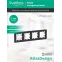 Рамка 4-м AtlasDesign универс. карбон SE ATN001004