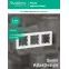 Рамка 3-м AtlasDesign универс. бел. SE ATN000103