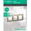 Рамка 3-м AtlasDesign универс. шампань SE ATN000503