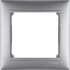                  Рамка 1-м Valena алюм. IEK 770151
               