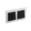 Рамка 2-м AtlasDesign Nature стекло бел. SE ATN320102