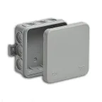                  Коробка распределительная ОП 85х85х35мм 12 вводов IP54 сер. Ruvinil 67093
               