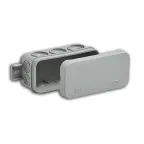                  Коробка распределительная ОП 43х80х35мм IP54 10 вводов сер. Ruvinil 67091
               
