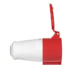 Розетка кабельная 32А 380В 3P+РЕ+N IP44 (225) EKF ps-225-32-380