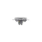Розетка компьютерная 1-м СП Glossa RJ45 кат.5E механизм бел. SE GSL000181K