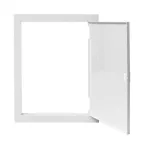Дверь для щита Nova 2 габарит IP41 пластик PROxima EKF nv-door-p-2