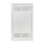 Дверь для щита Nova 3 габарит IP41 перфорир. метал. PROxima EKF nv-door-pm-3