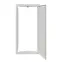 Дверь для щита Nova 4 габарит IP41 перфорир. метал. PROxima EKF nv-door-pm-4