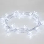 Гирлянда светодиодная "Снежинки" 2.8м 20LED бел. 1Вт IP20 Neon-Night 303-036