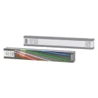 Гирлянда светодиодная "Тающие сосульки" 3.5м 8шт х50см шаг 50см 288LED мультиколор 3.6Вт 230В IP20 трансф. в компл. провод черн. Neon-Night 256-319-6
