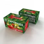 Гирлянда светодиодная "Снежинки" 2.8м 20LED бел. 1Вт IP20 Neon-Night 303-036