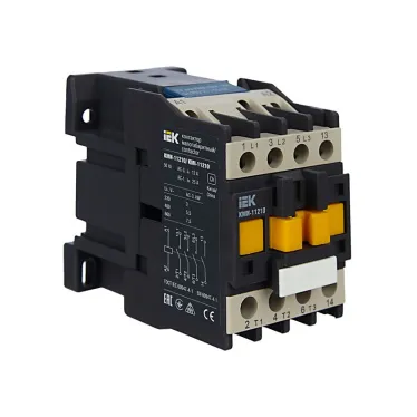Контактор КМИ-11210 12А 230В/АС3 1НО KARAT IEK KKM11-012-230-10