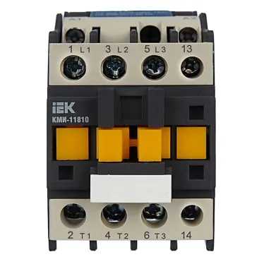 Контактор КМИ-11810 18А 230В/АС3 1НО KARAT IEK KKM11-018-230-10