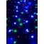 Гирлянда светодиодная "Бахрома" 2х0.7м 100LED схема нитей 4/8/6/7 мультиколор IP20 возможность соединения до 3шт 220В КОСМОС KOC_CUR-V22
