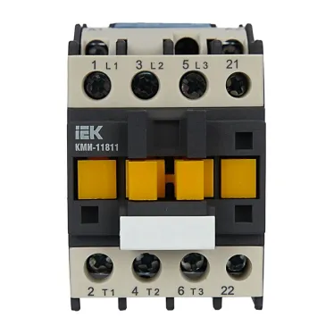 Контактор КМИ-11811 18А 230В/АС3 1НЗ KARAT IEK KKM11-018-230-01