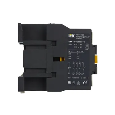 Контактор КМИ-11811 18А 230В/АС3 1НЗ KARAT IEK KKM11-018-230-01