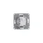 Розетка 1-м СП Glossa 16А IP20 без заземл. механизм бел. SE GSL000141