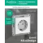 Розетка 1-м СП AtlasDesign 16А IP20 с заземл. защ. шторки механизм бел. SE ATN000145