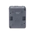 Розетка 1-м ОП AtlasDesign PROFI 16А IP54 250В заземл. защ. шторки антрацит SE ATN544045
