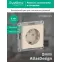 Розетка 1-м СП AtlasDesign 16А IP20 с заземл. защ. шторки механизм беж. SE ATN000245