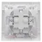 Розетка 1-м СП Минск 16А IP20 с заземл. защ. шторки бел. Basic EKF ERR16-028-100