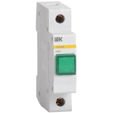 Лампа сигнальная ЛС-47М зел. KARAT IEK MLS20-230-K06