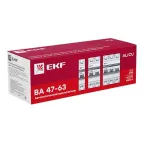                  Выключатель автоматический модульный 3п C 63А 4.5кА ВА 47-63 PROxima EKF mcb4763-3-63C-pro
               