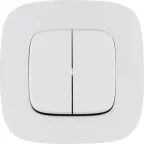 Переключатель 2-кл. СП Valena Allure 10А IP20 250В с лицев. панелью безвинтов. зажимы механизм бел. Leg 752708