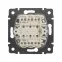 Переключатель проходной 2-кл. СП Valena 10А IP31 250В механизм бел. IEK 774408