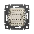 Переключатель проходной 2-кл. СП Valena 10А IP31 250В механизм бел. IEK 774408