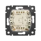 Выключатель 1-кл. СП Valena 10А IP31 250В с зел. индикацией механизм бел. IEK 774410