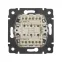 Переключатель перекрестный 1-кл. СП Valena 10А IP31 250В механизм бел. IEK 774407